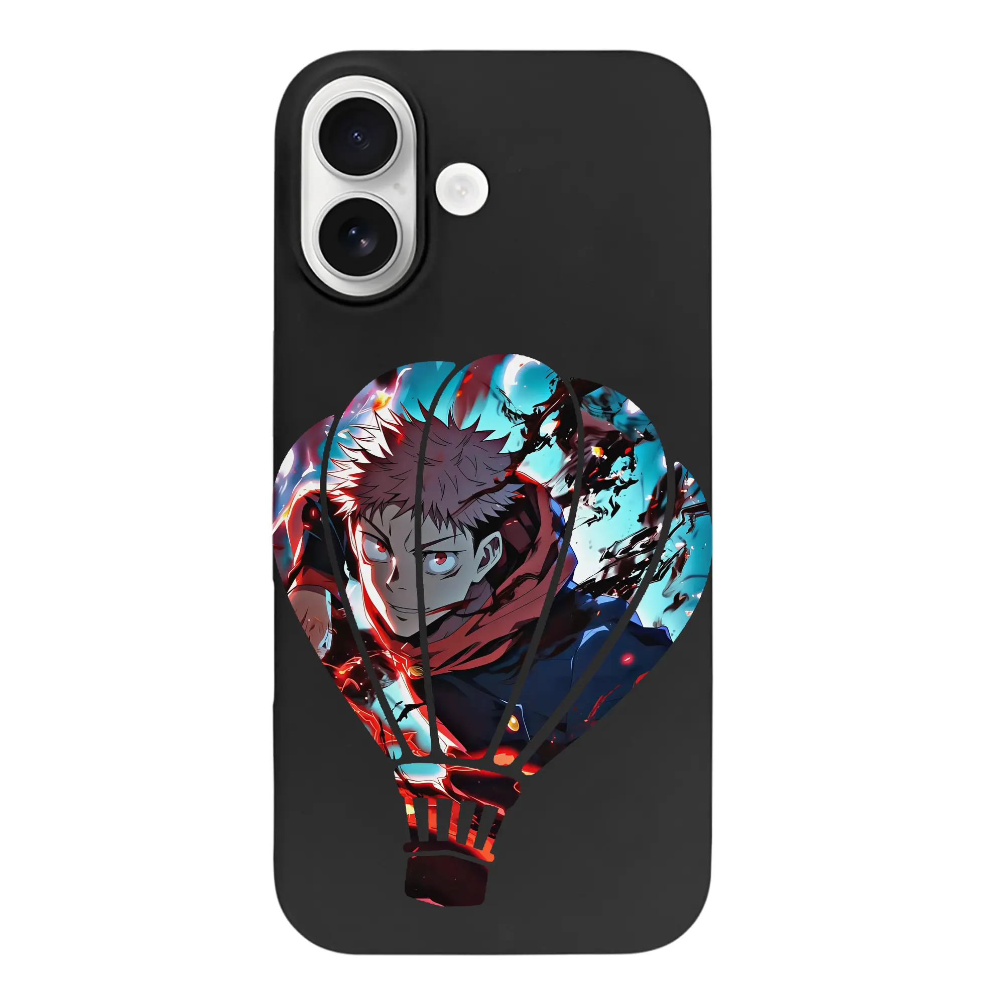 呪術廻戦 グッズ,虎杖 悠仁 - iPhone 17 シリーズ シリコンケース 薄型 耐衝撃 指紋防止 ソフトタッチカバー 精密フィット 傷防止 保護ケース iPhone 17/17 Air/17 Pro/17 Pro Max 対応